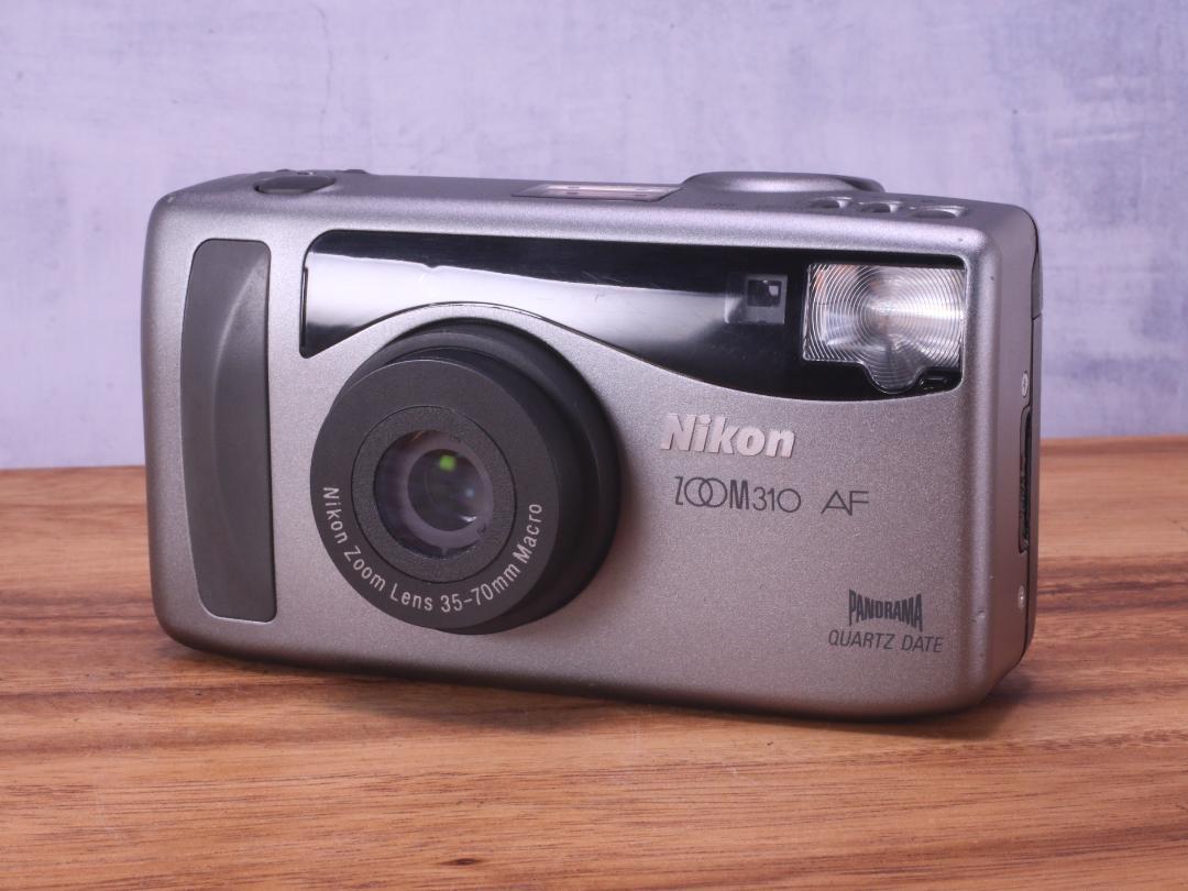 【フィルムカメラ】Nikon Zoom 310 AF　チタンシルバー