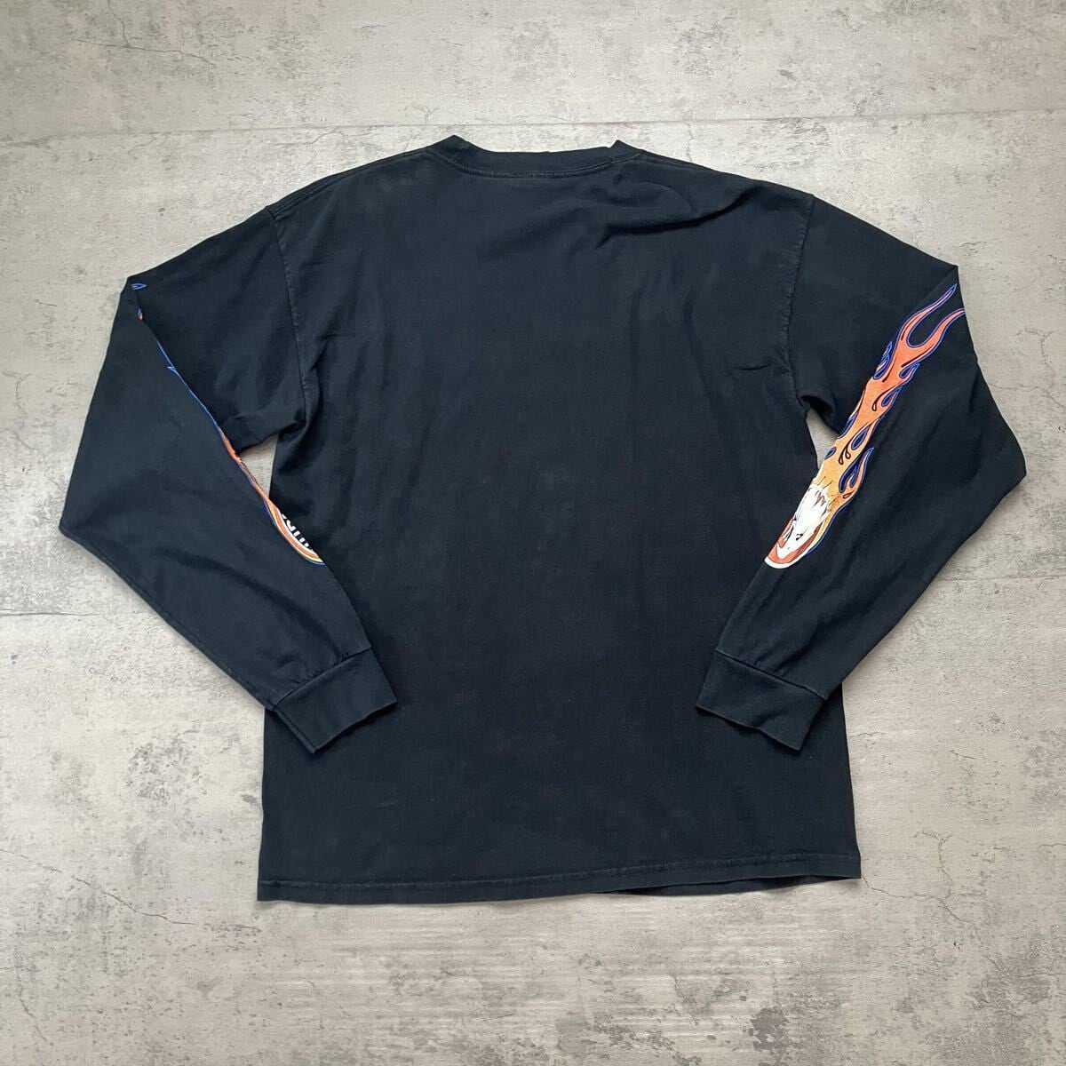 L】00s Harley-Davidson Screamin' Eagle ロングスリーブTシャツ