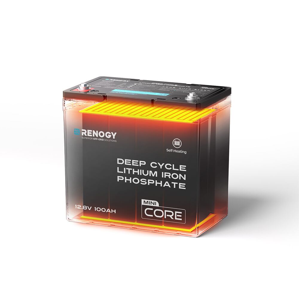 RENOGYヒート機能付き リン酸鉄リチウムイオンバッテリー100AH 12V RENOGY 12V 100Ah リン酸鉄リチウムイオンバッテリー ヒート機能付き