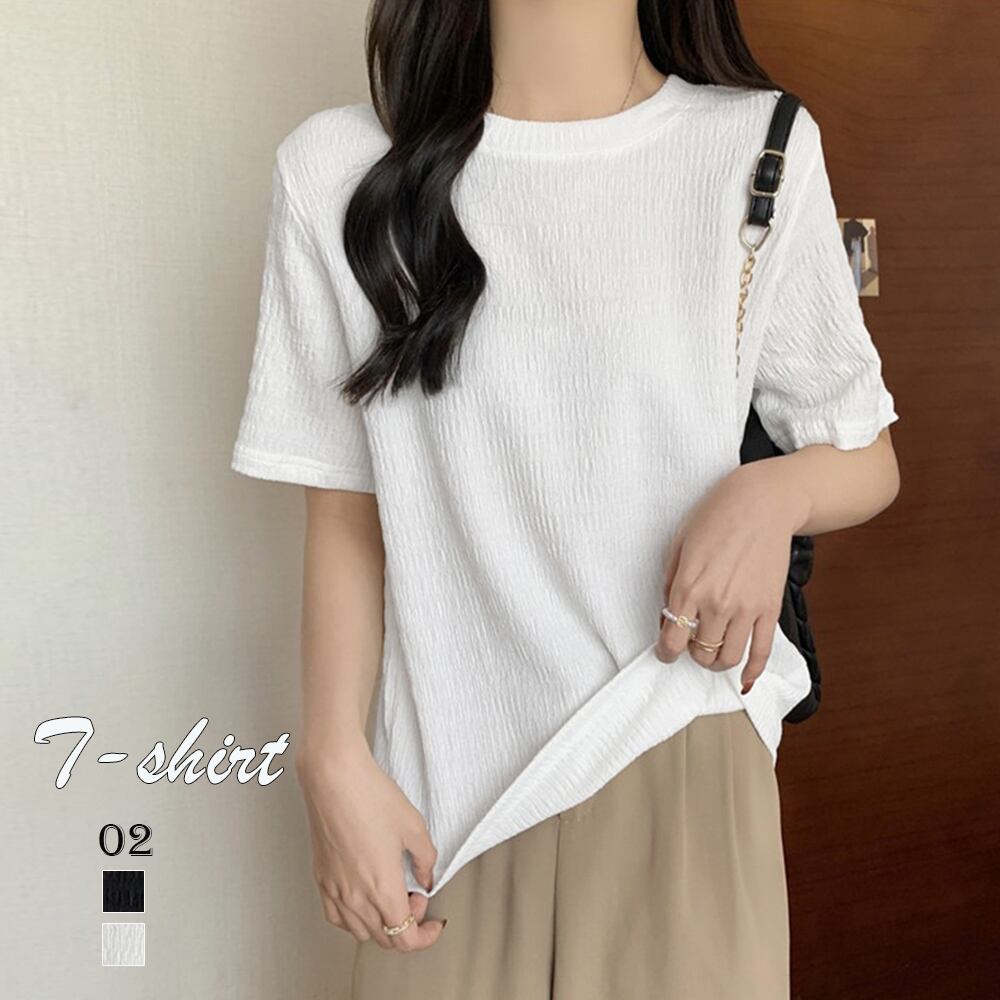 Tシャツ きれいめレディース カットソー