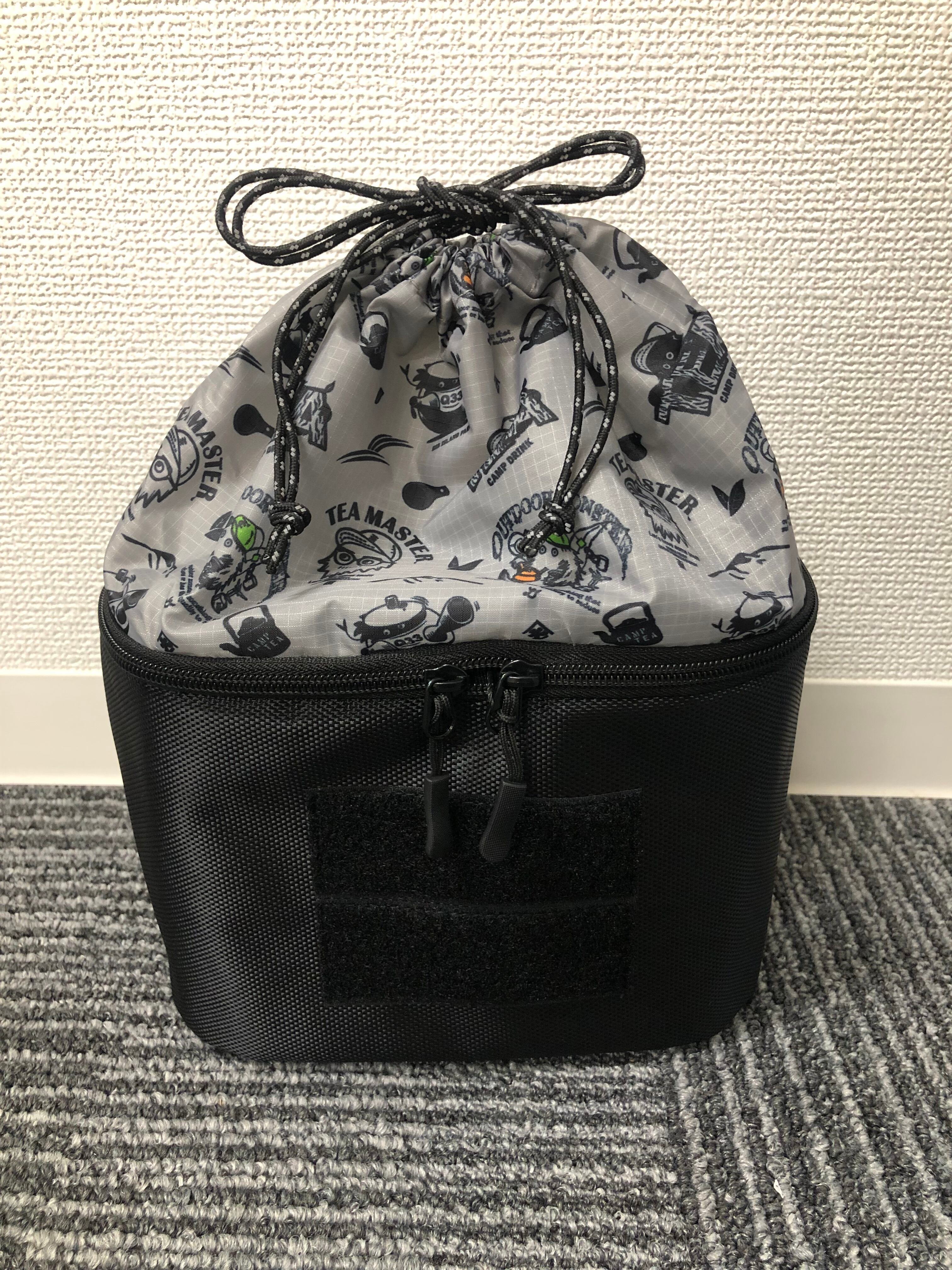 大島園 TABIBUKURO旅袋 大BLACK | OLIVE OUTDOOR EQUIPMENT