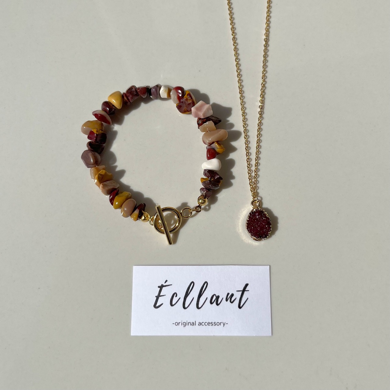 [ ムーアカイト ］マンテルブレスレット［GKB0012］