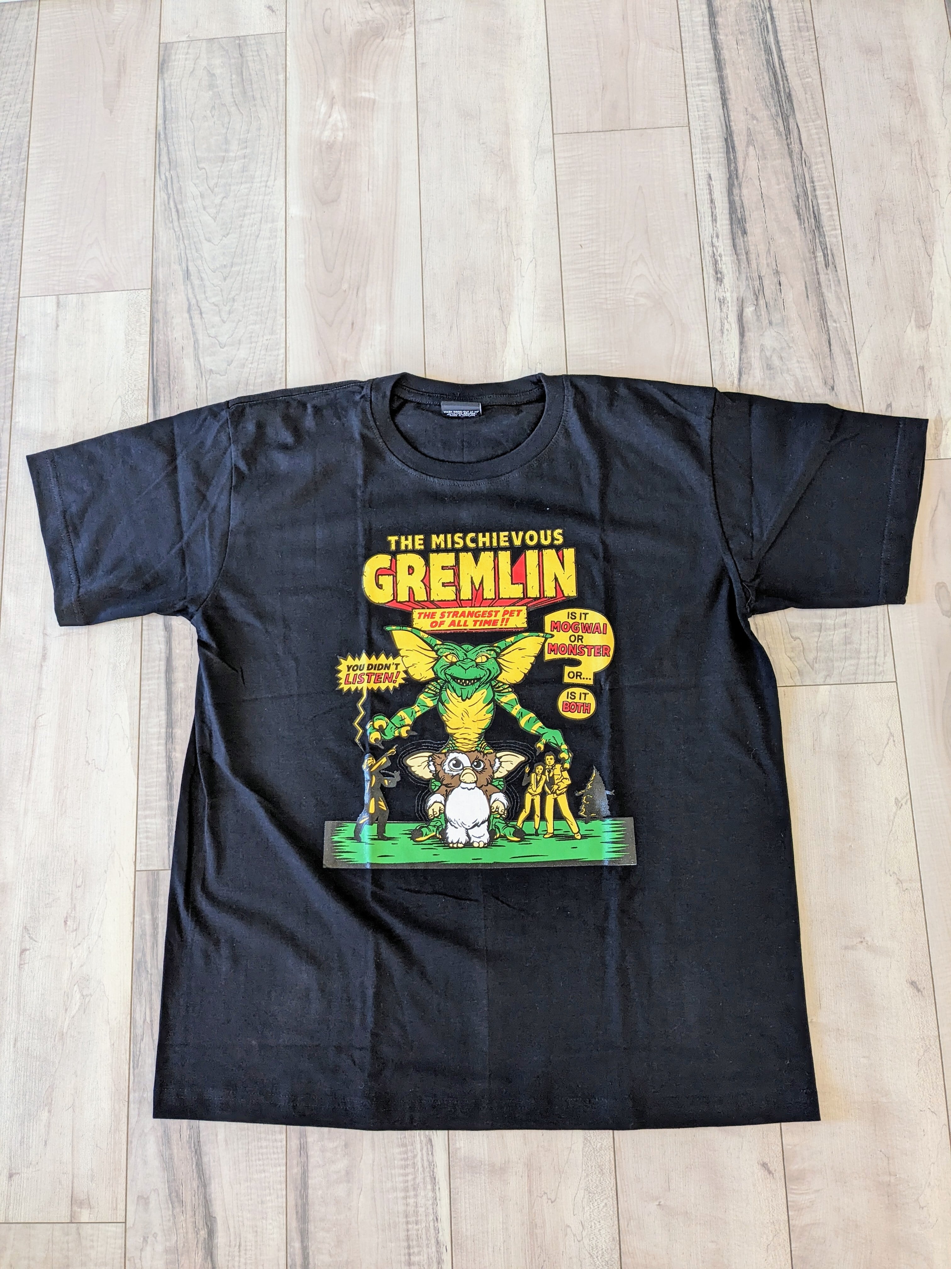 再入荷！【グレムリン（Gremlins）モグワイ 】映画Tシャツ/Tシャツ〚アメリカン雑貨 アメトイ〛