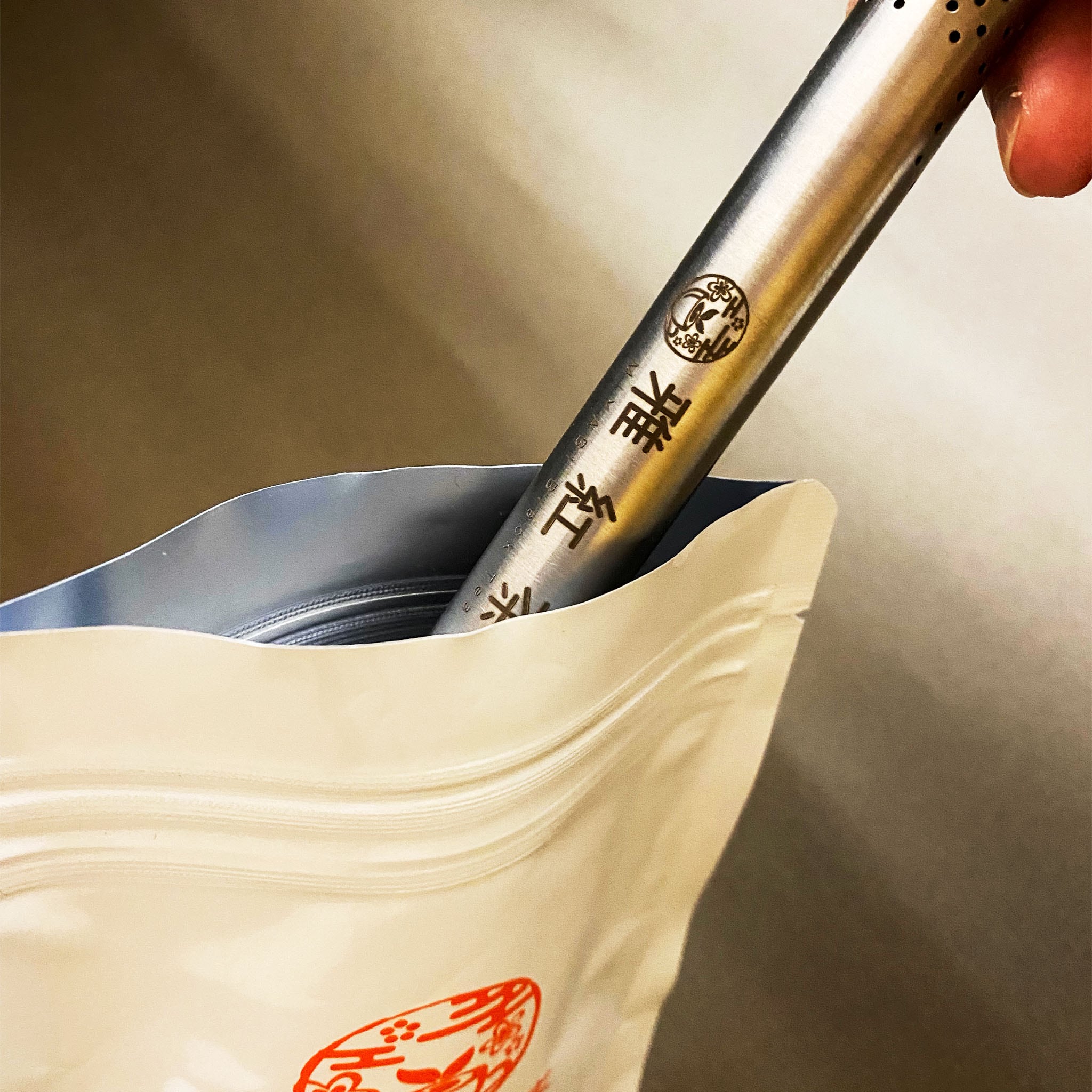 雅紅茶オリジナル】ティーインフューザー スティック型 茶こし