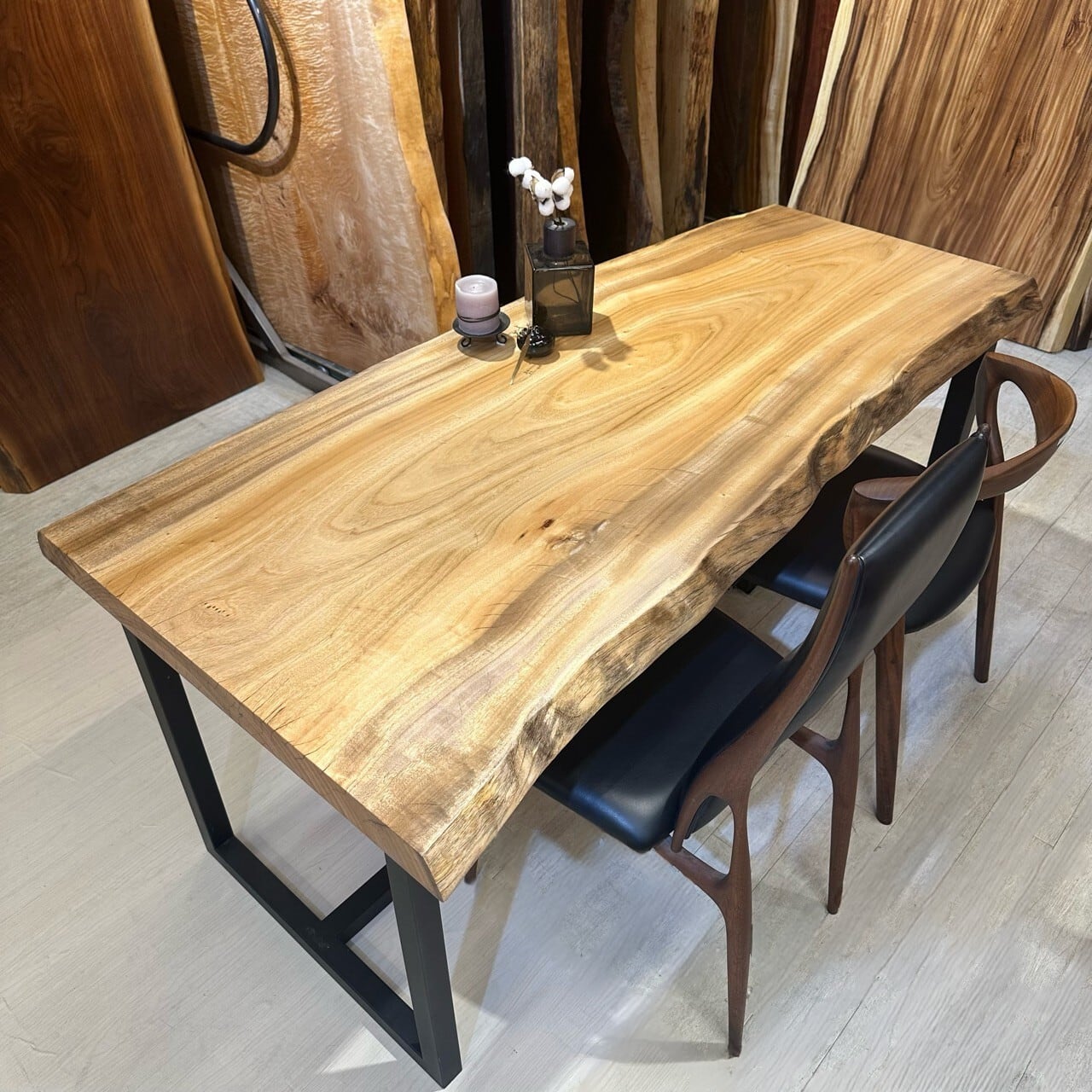 楠(クス)_1590×570−660−750×55_浅草本店_テーブル天板/一枚板 252519 t001