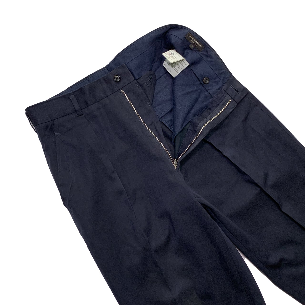 AD1990 COMME des GARCONS HOMME PLUS / Tucked Zip Trousers