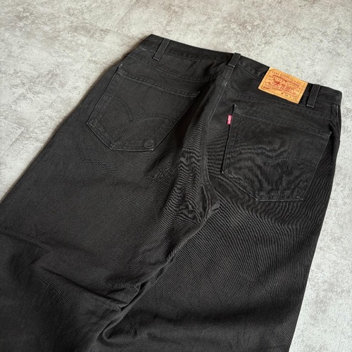 【W34 L29】00s usa levi's black 505 詳細写真17