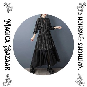 ハーベストシャドウ シルエットドレス  M26136
