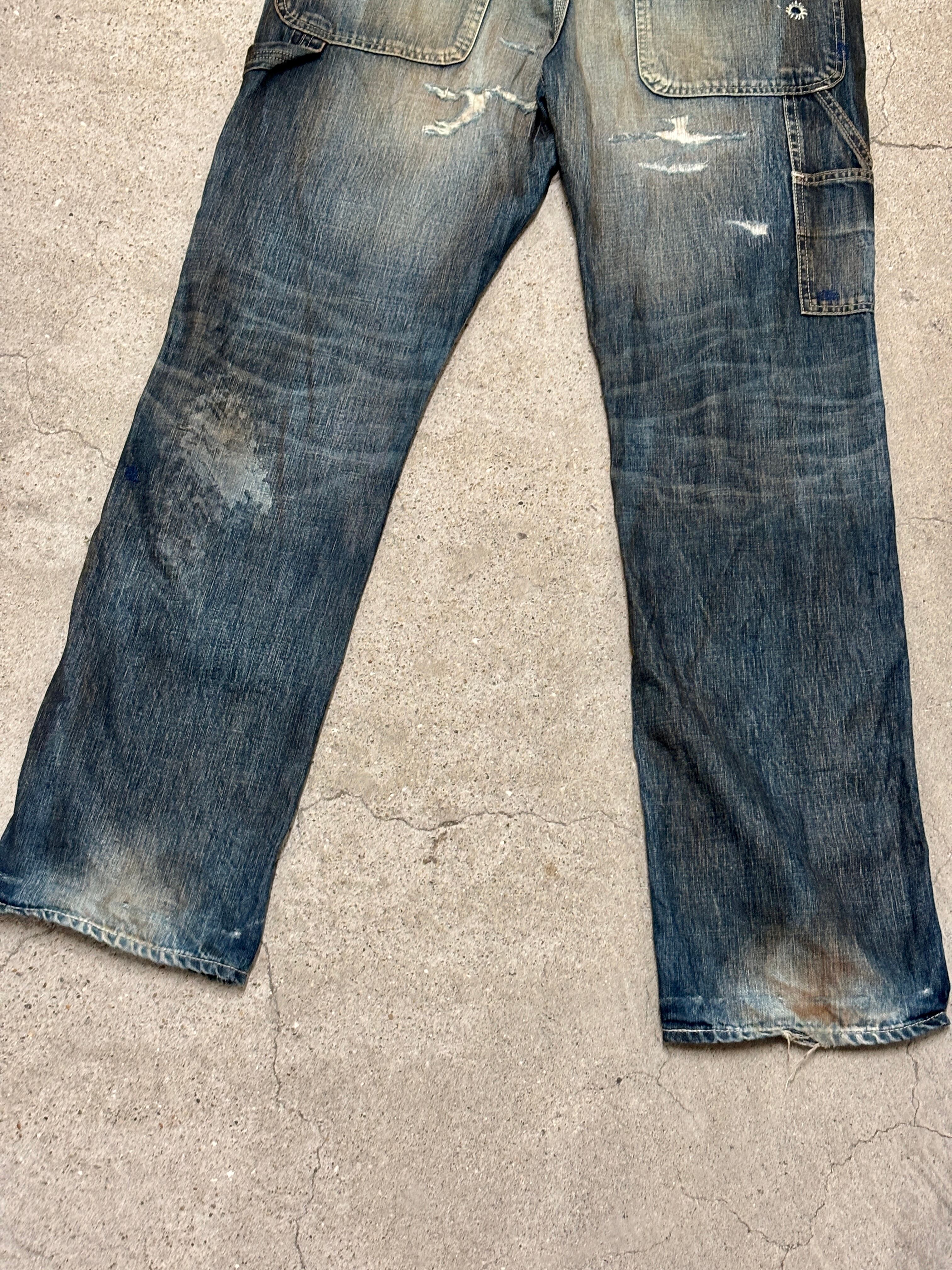 SWAGGER/Double Knee Painter pants/W32/ダブルニ－ペインタ－パンツ