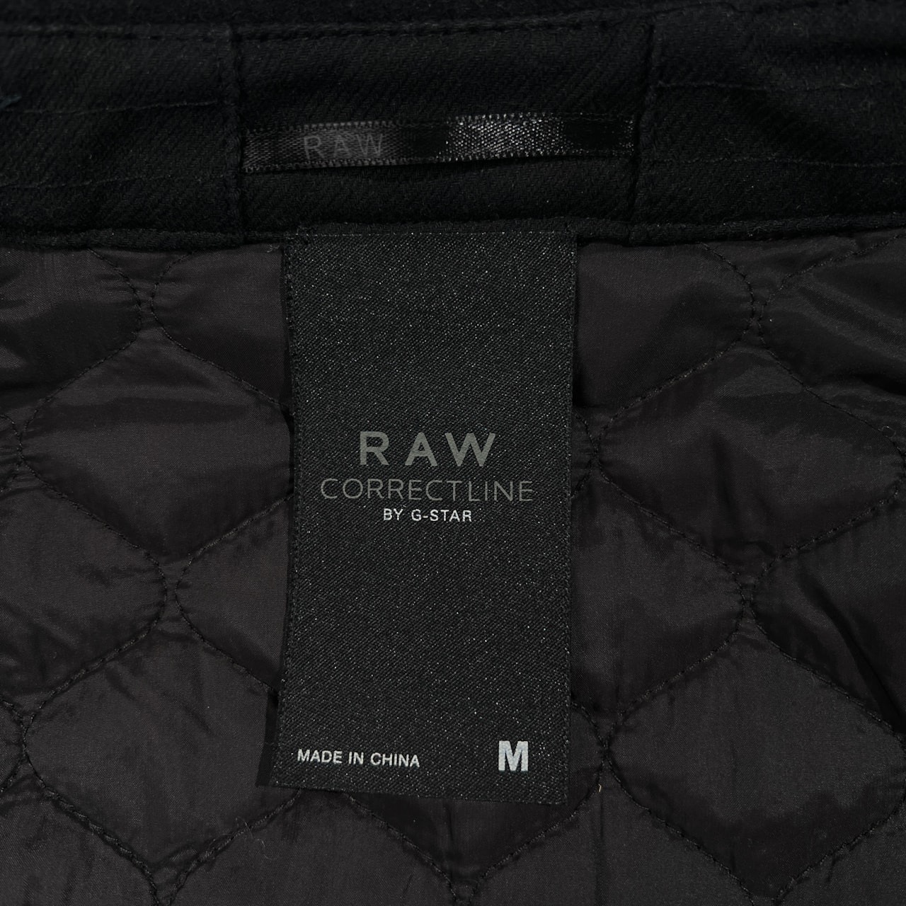G-STAR RAW ジースター ロゥ CORRECTLINE メルトンウール ダブル コート ジャケット サイズ M /ブラック/メンズ