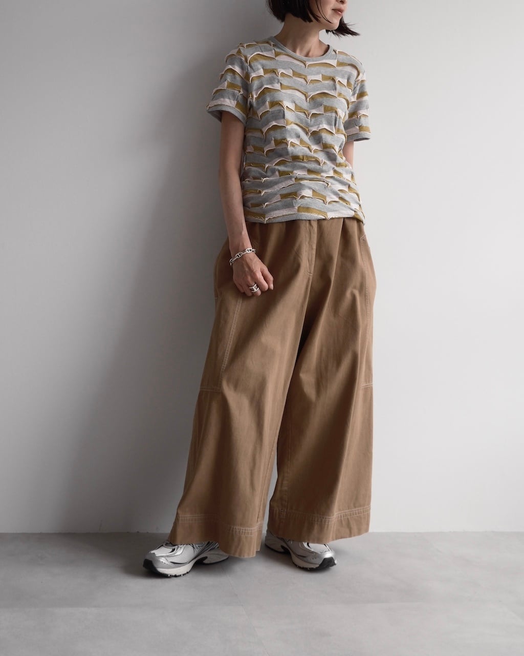 DRIES VAN NOTEN TUCKED WIDE PANTS | dear closet