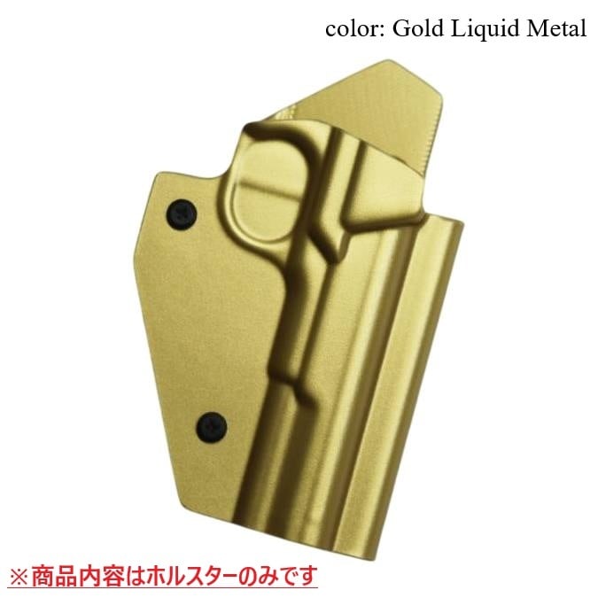 六七五 TT33 トカレフ 専用 カイデックスホルスター Gold Liquid Metal