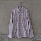 Red and blue Western check shirt