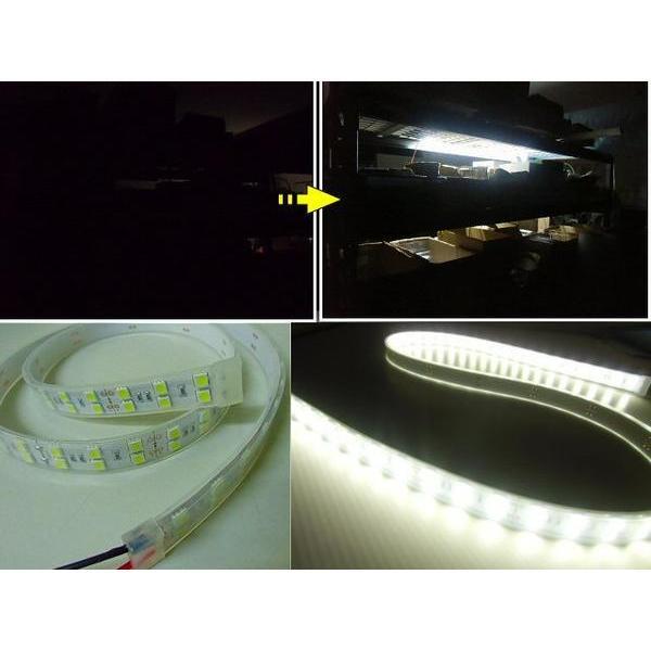 24V/船舶漁船用/劣化防止カバー付5ｍ/電球色LEDテープライト蛍光灯・航海灯 24V/船舶・漁船用/劣化防止カバー付/電球色ウォームホワイト/LEDテープ