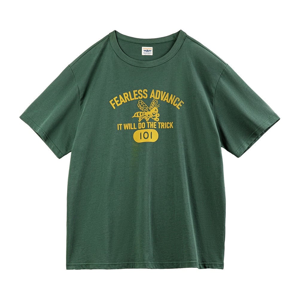 アメリカンレトロ fighting beenプリントTシャツ