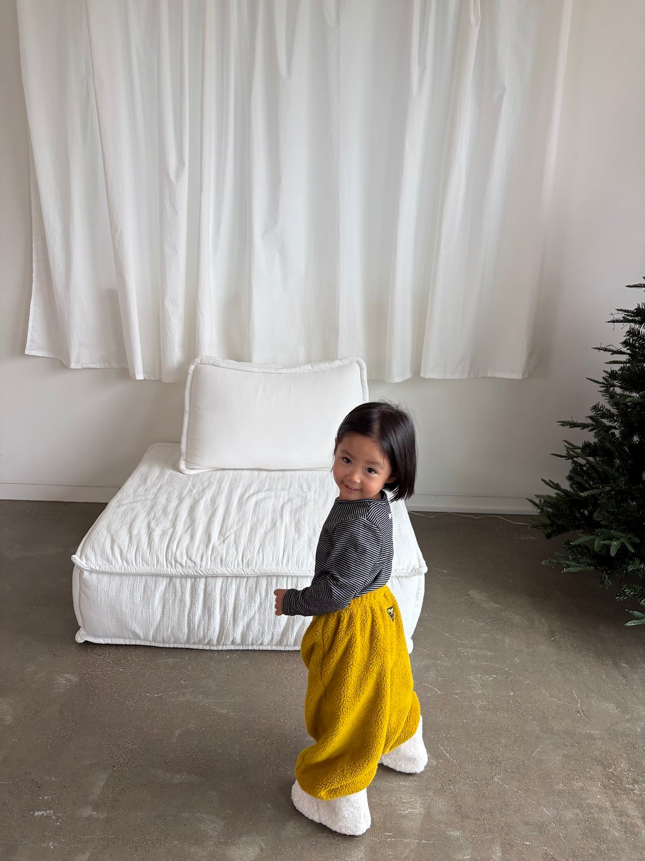 ペッパー / PEPPER / ペッパーボーダーTシャツ / 韓国子供服 / キッズ / 26winter〖取寄〗*XS~XL*