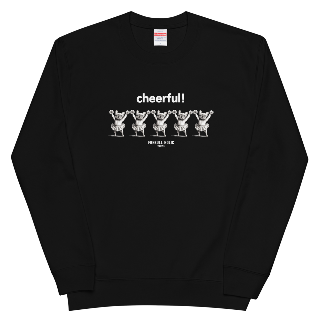 FREBULL CHEER ユニセックス クルーネック スウェット (4colors) P00514