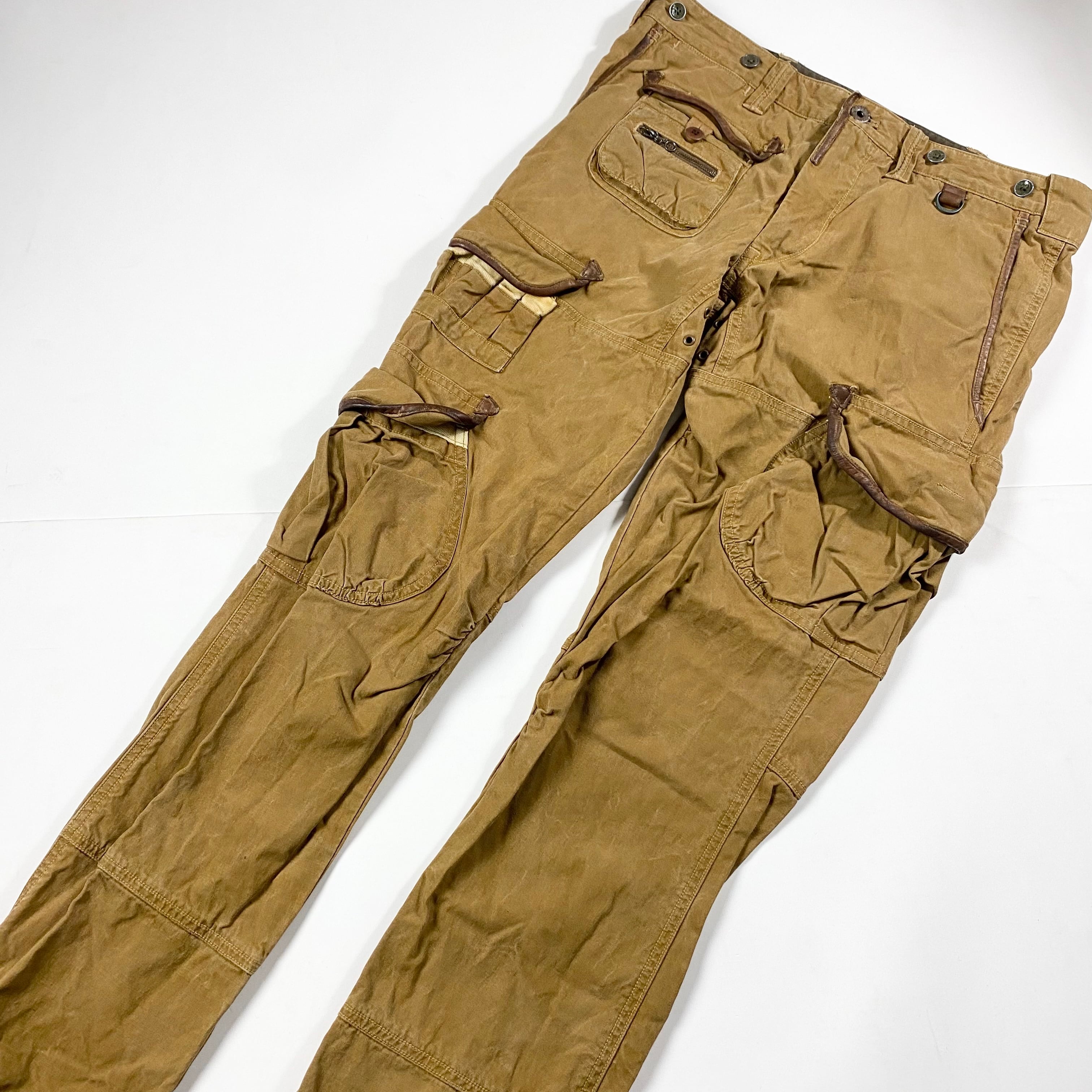 POLO by RALPH LAUREN leather piping hunting pants “Built Well 