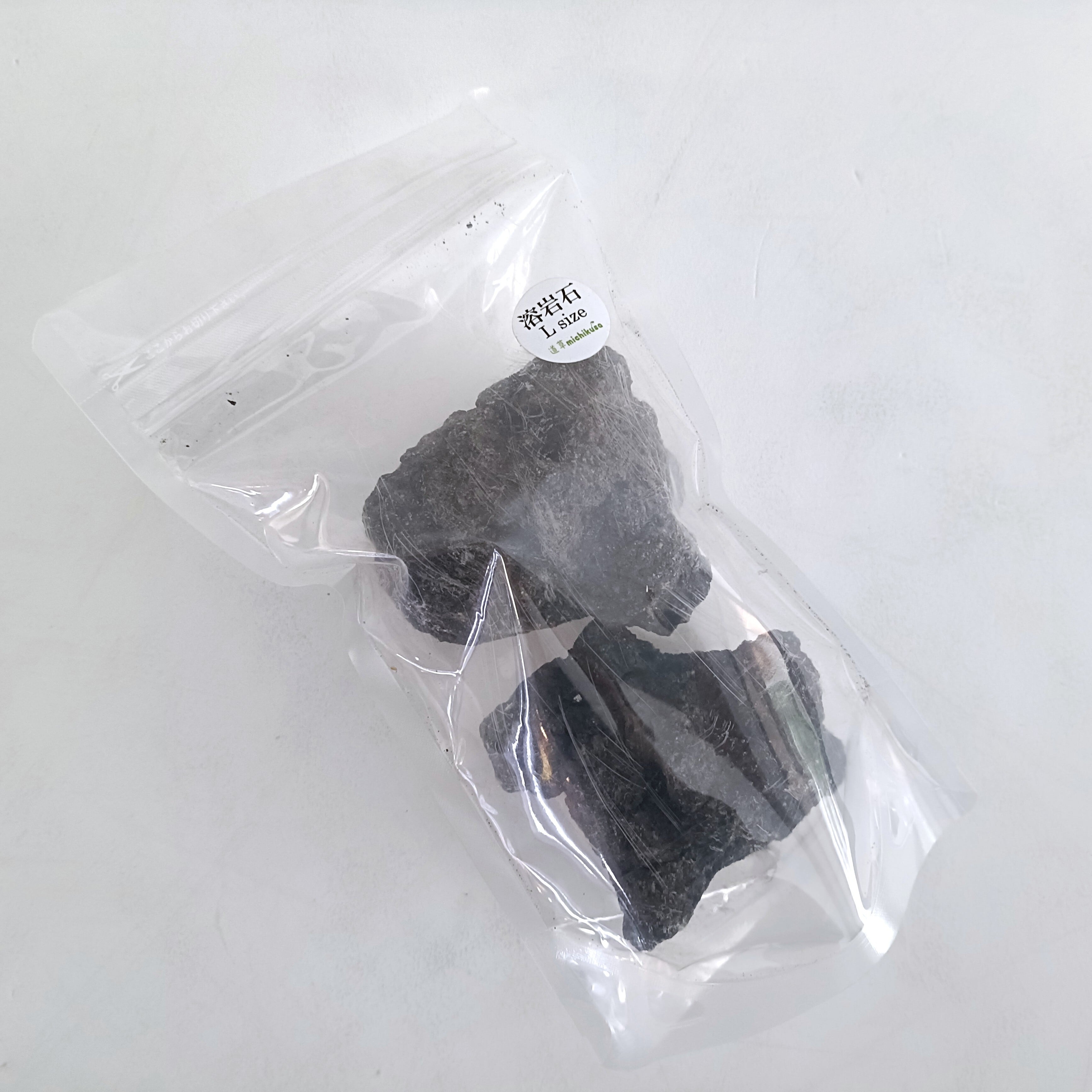 溶岩石 Lサイズ（6〜9cm）2〜3個入り【レイアウト用・着生用】 | 苔
