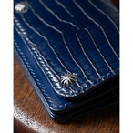 M-TRUCKER T-5 Bi-Fold 藍染ブルークロコダイル