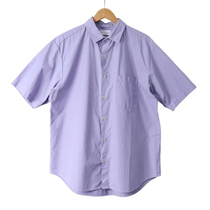 【MANUAL ALPHABET】 LOOSE FIT REGULAR COLLAR S/S SHIRT (LAVENDER) マニュアルアルファベット ルーズフィット レギュラーカラー半袖シャツ