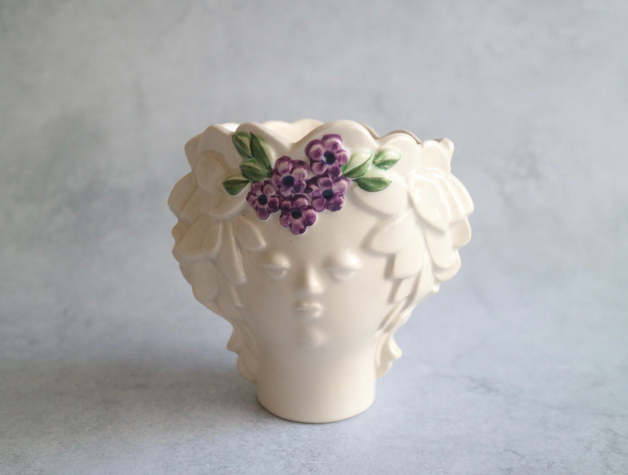 DECO社 / 女性の顔のフラワーベース No.5090 | Taloni 〜北欧