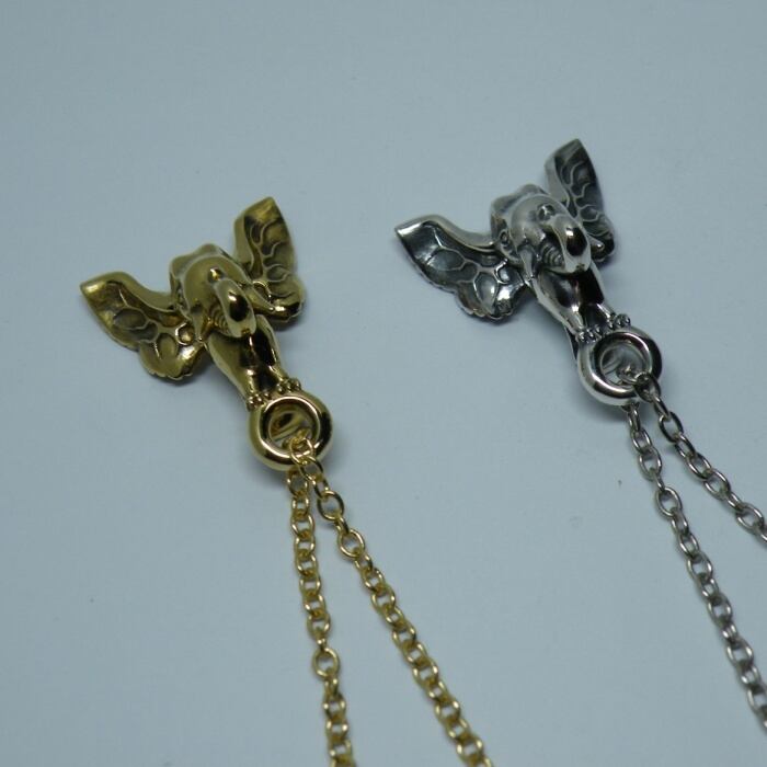 象面鳥チャーム(真鍮タイプ) | ISEKOBO