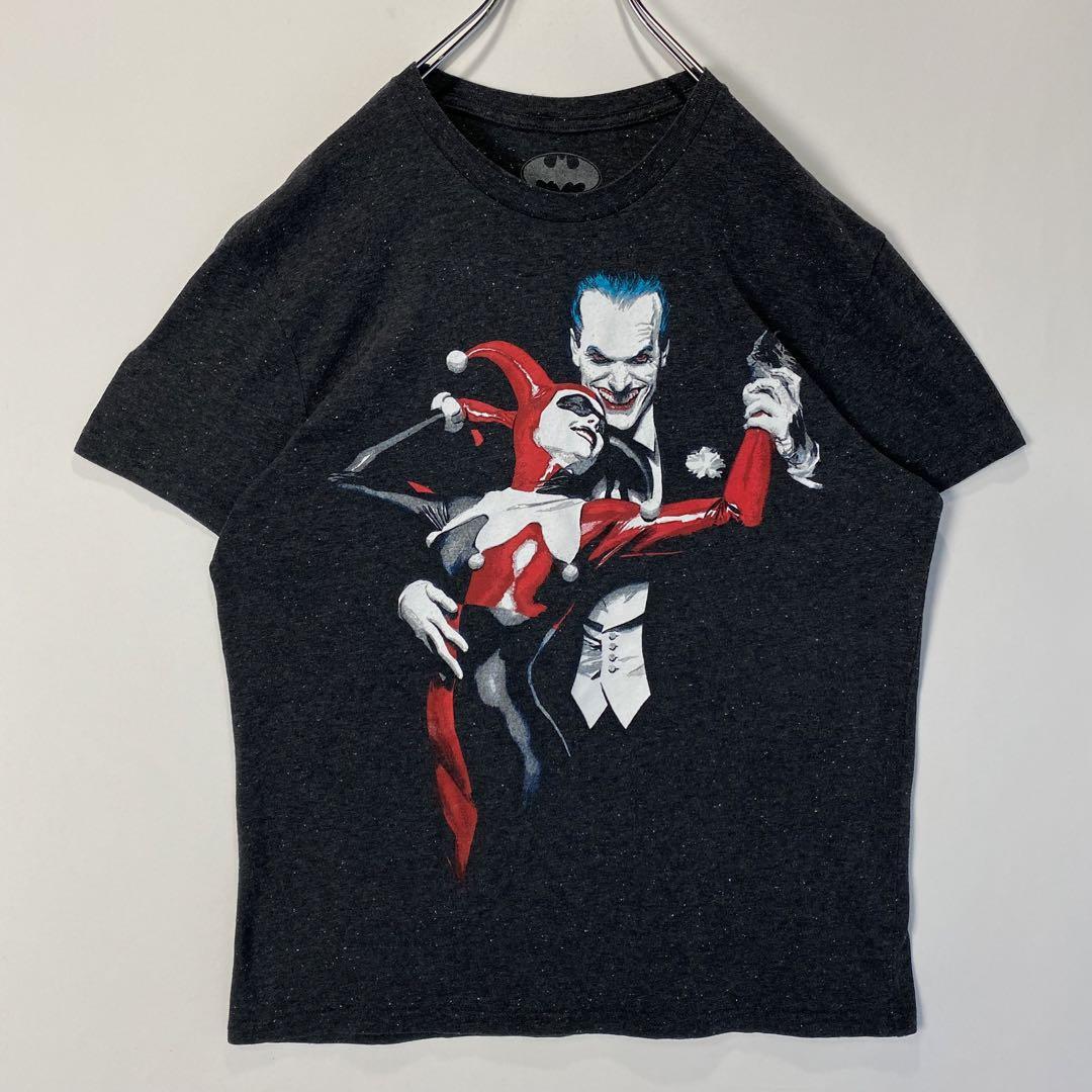 ジョーカー Tシャツ DCコミックス バットマン 古着 ブラック L ジョーカー Tシャツ DCコミックス バットマン 古着 ブラック L