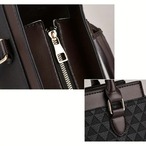 大容量バック レディースバック ブラック トートバック ショルダー 仕事カバン デイリーバック エレガント