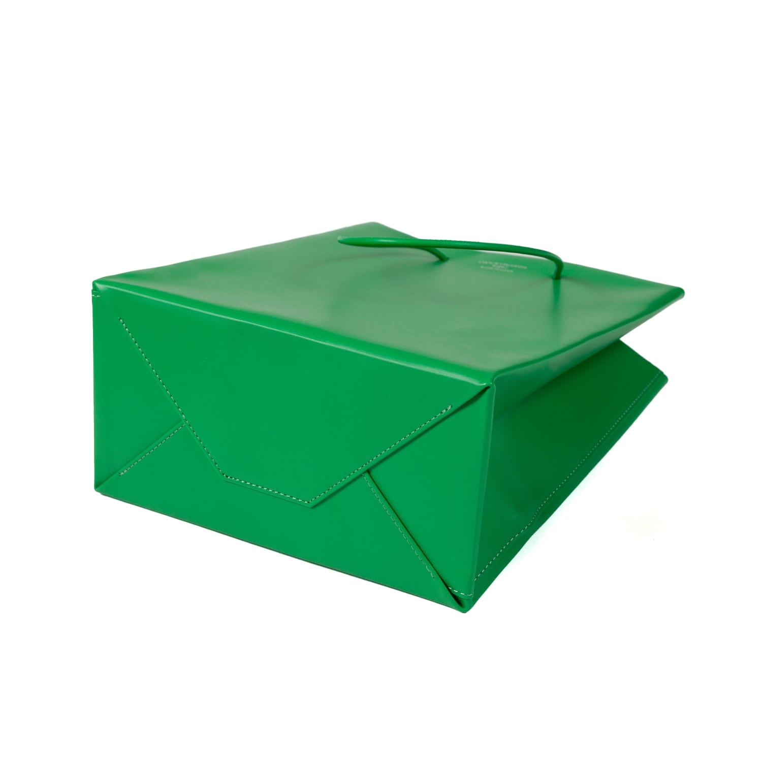 Leather Paper Bag M - Green | UNKNOWN PRODUCTS（アンノウン