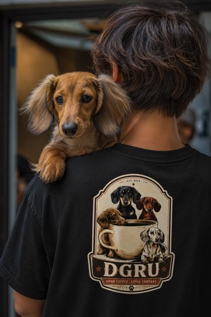 Dachshund Coffee Club Vintage Tee