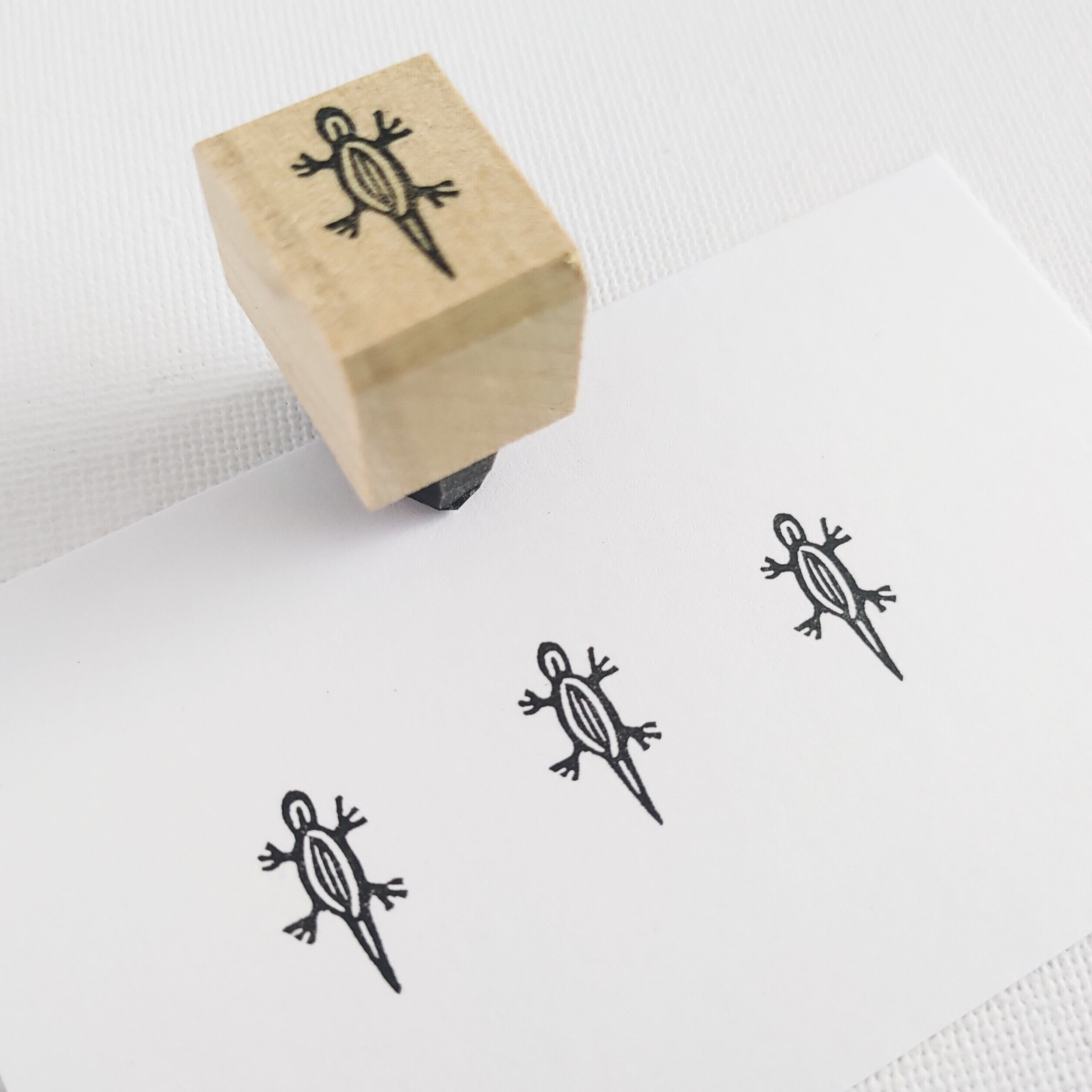 土器絵画・イモリ