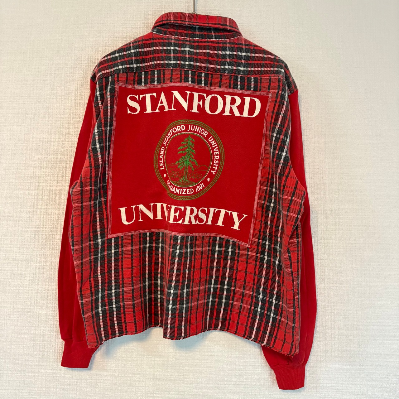 FIVE BROTHER リメイク チェックシャツ