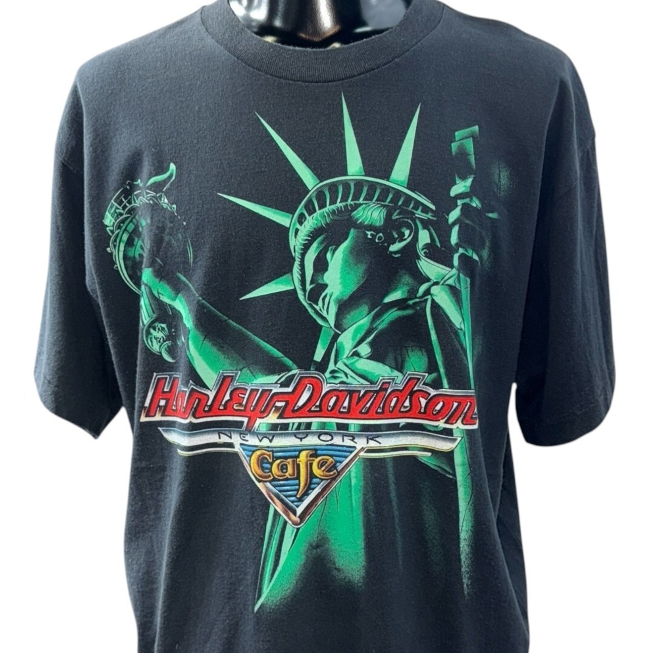 【HARLEY DAVIDSON】ハーレーダビットソン "New York Cafe" Vintage Tシャツ