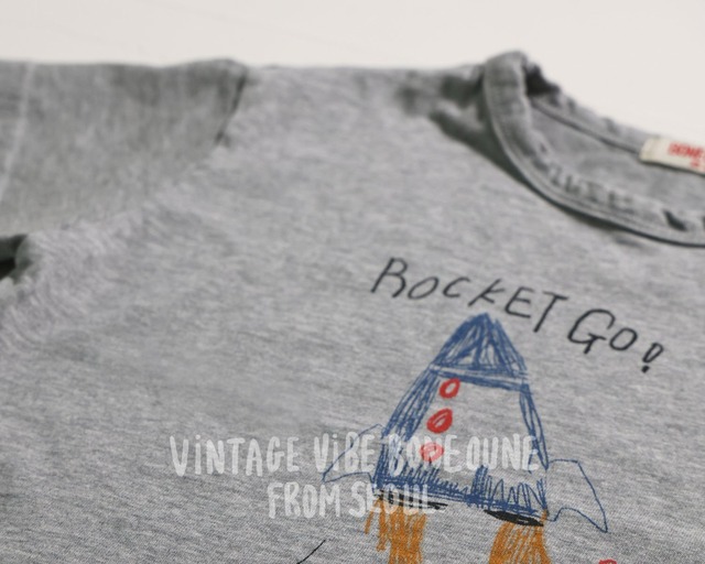 【予約】locket logo T/ boneoune（kids）