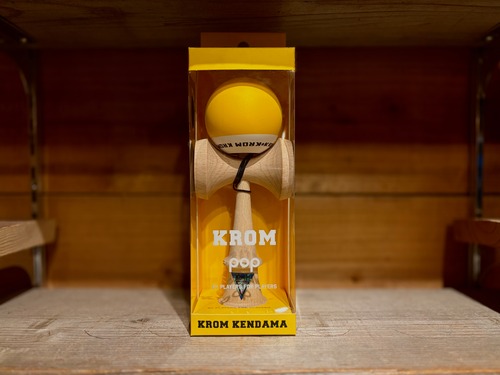 KROM Kendama POP　yellow けん玉