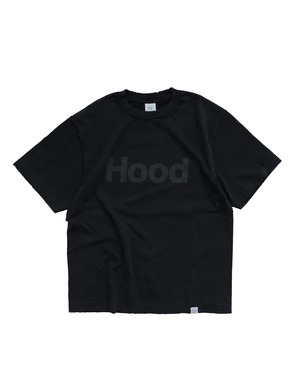 Hoodmart Damage Tee【BLACK】