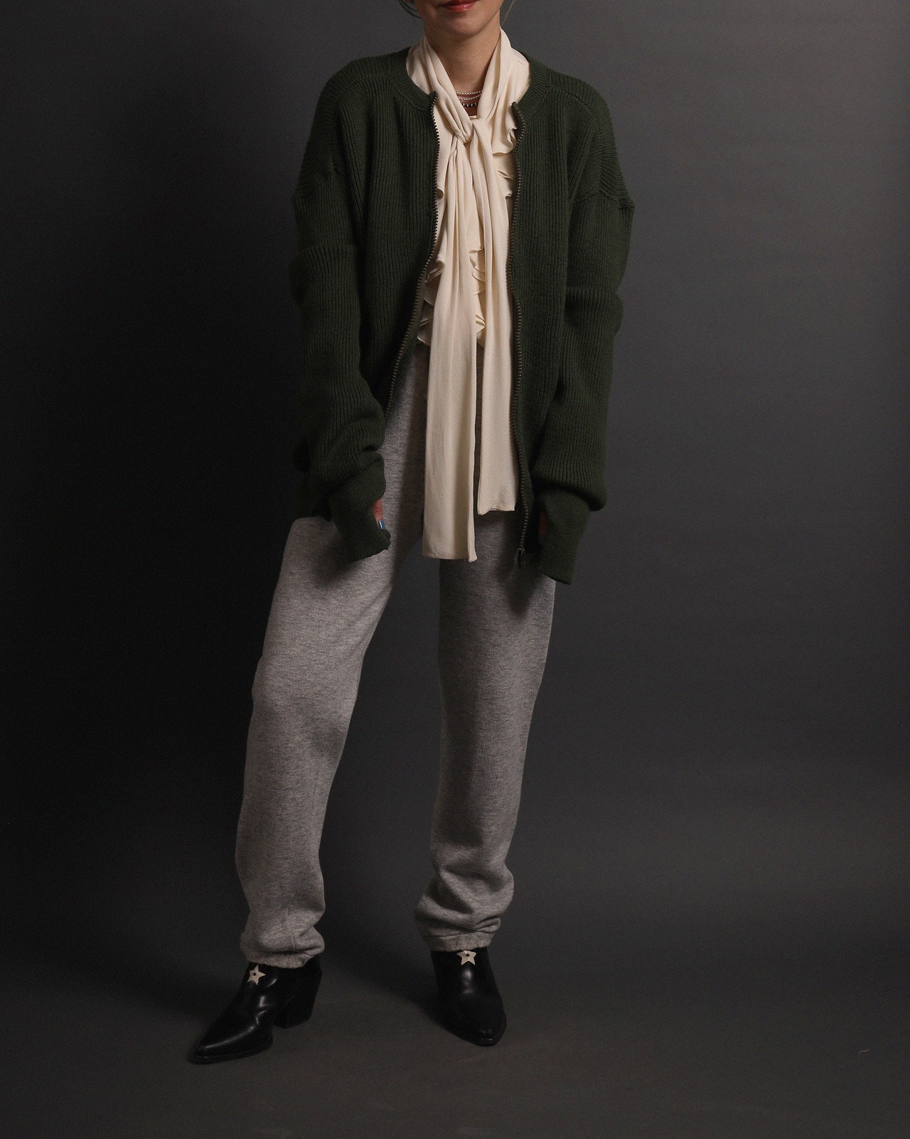 1970-80’s Military / Driving Knit Cardigan