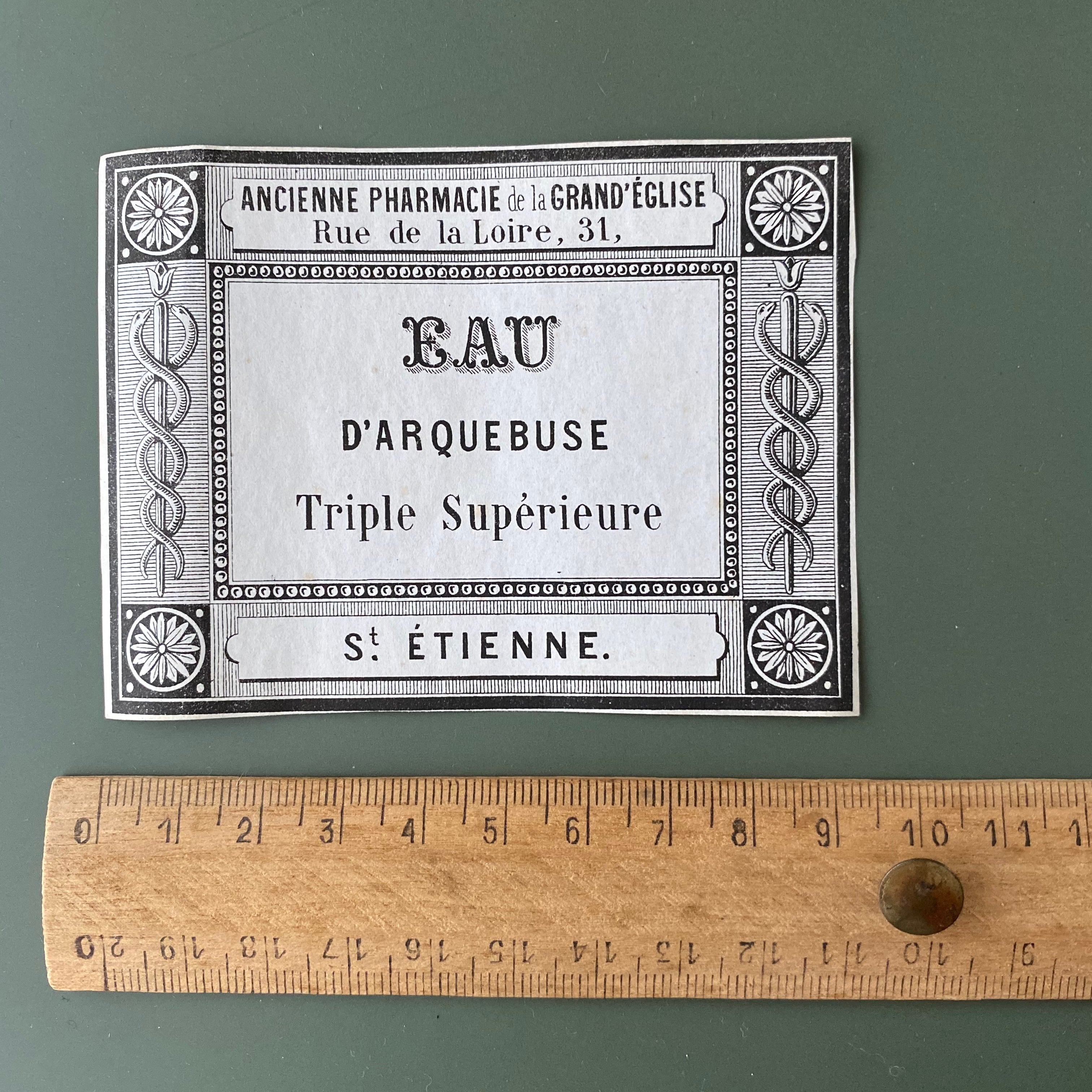 アンティーク薬局ラベル / vp0059 | Petit Musée | プチミュゼ