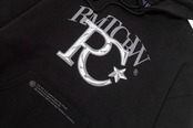 CUBISM FONT HOODIE_BLACK