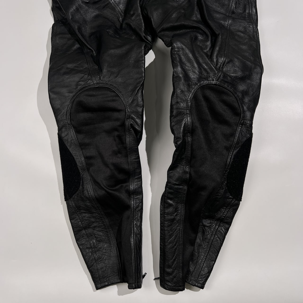 プロテクター入り sraimoto スライモト 本革 レザー パンツ サイズ 36 /ブラック系 ライディング レーシング バイク ツーリング ライダース