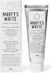 【国産オーガニック歯磨き粉】MARFY'S WHITE(マーフィーズホワイト) 歯磨き粉 オーガニック 無添加 白さ追求 口臭ケア 90g 日本製 発泡剤不使用 天然由来成分配合