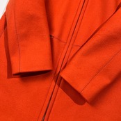 TOMORROWLAND トゥモローランド カシミヤ混 フード メルトン ジャケット サイズ 38 /オレンジ