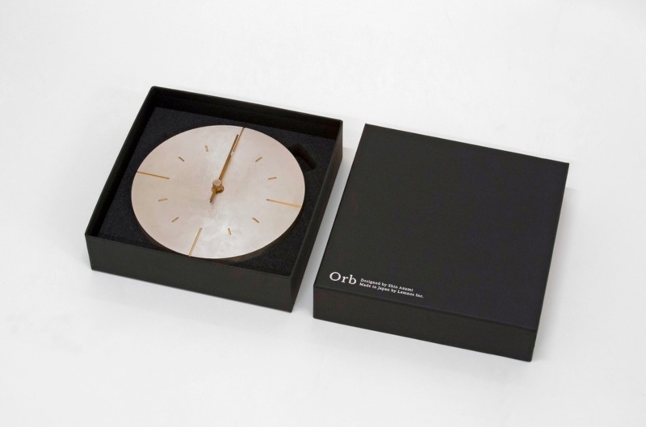 【レムノス 】Orb 時計 掛け時計