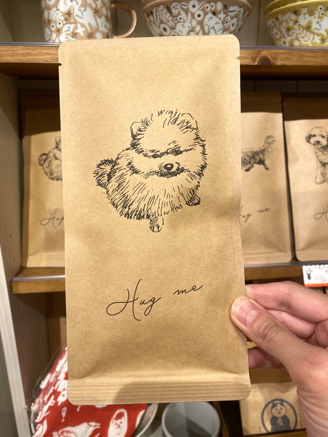 Hug me dog 煎茶ティーバッグ10個入り　ポメラニアン