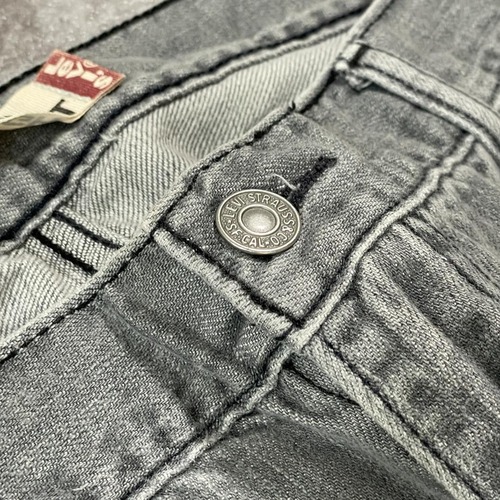 【W36 L34】 usa levi's 先染ブラック リーバイス 569 詳細写真9