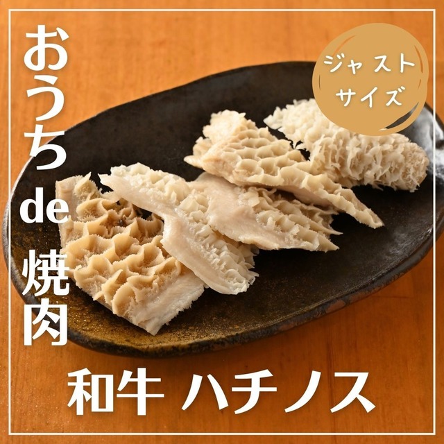 【ジャストサイズ】芝浦直送 和牛ホルモン「ハチノス」約100g（第二胃）