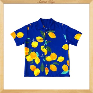 【終売】レモンのスカーフのシャツ