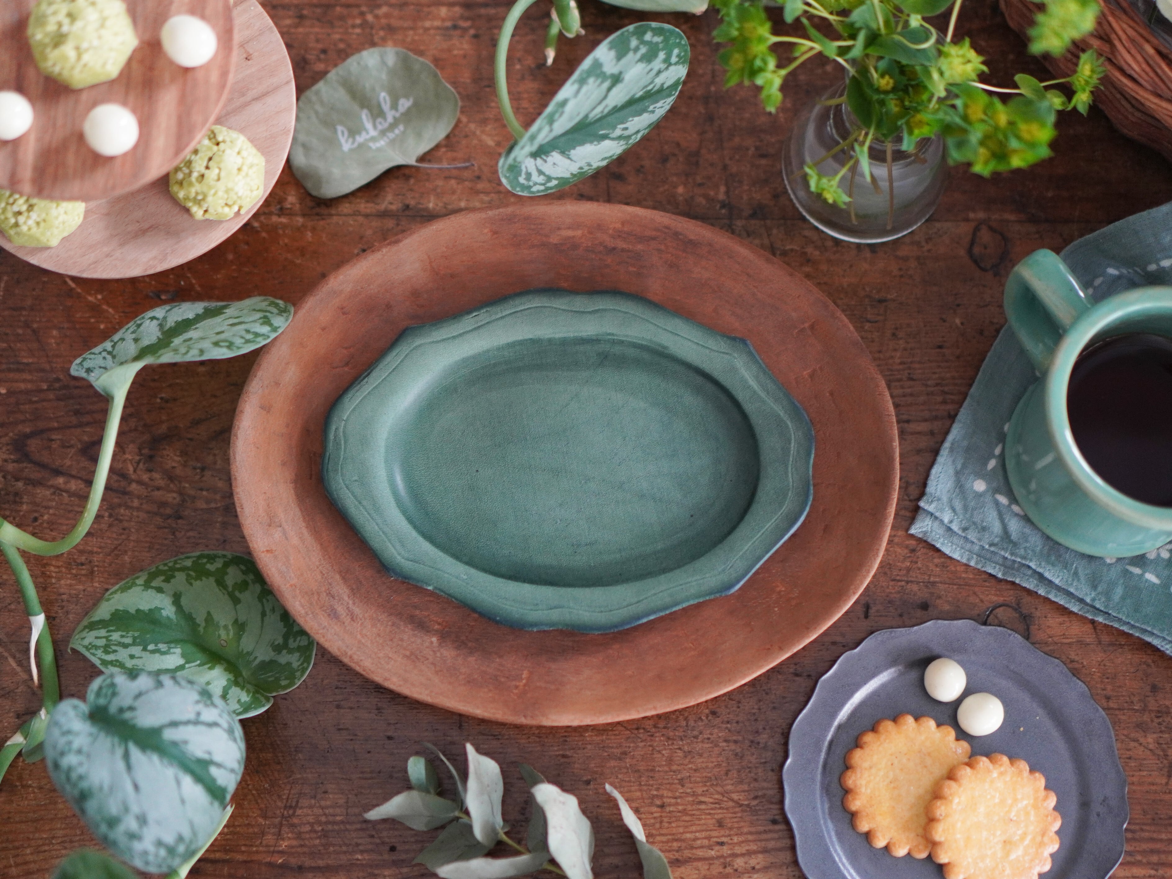 【Macaron Green】リムトレイ