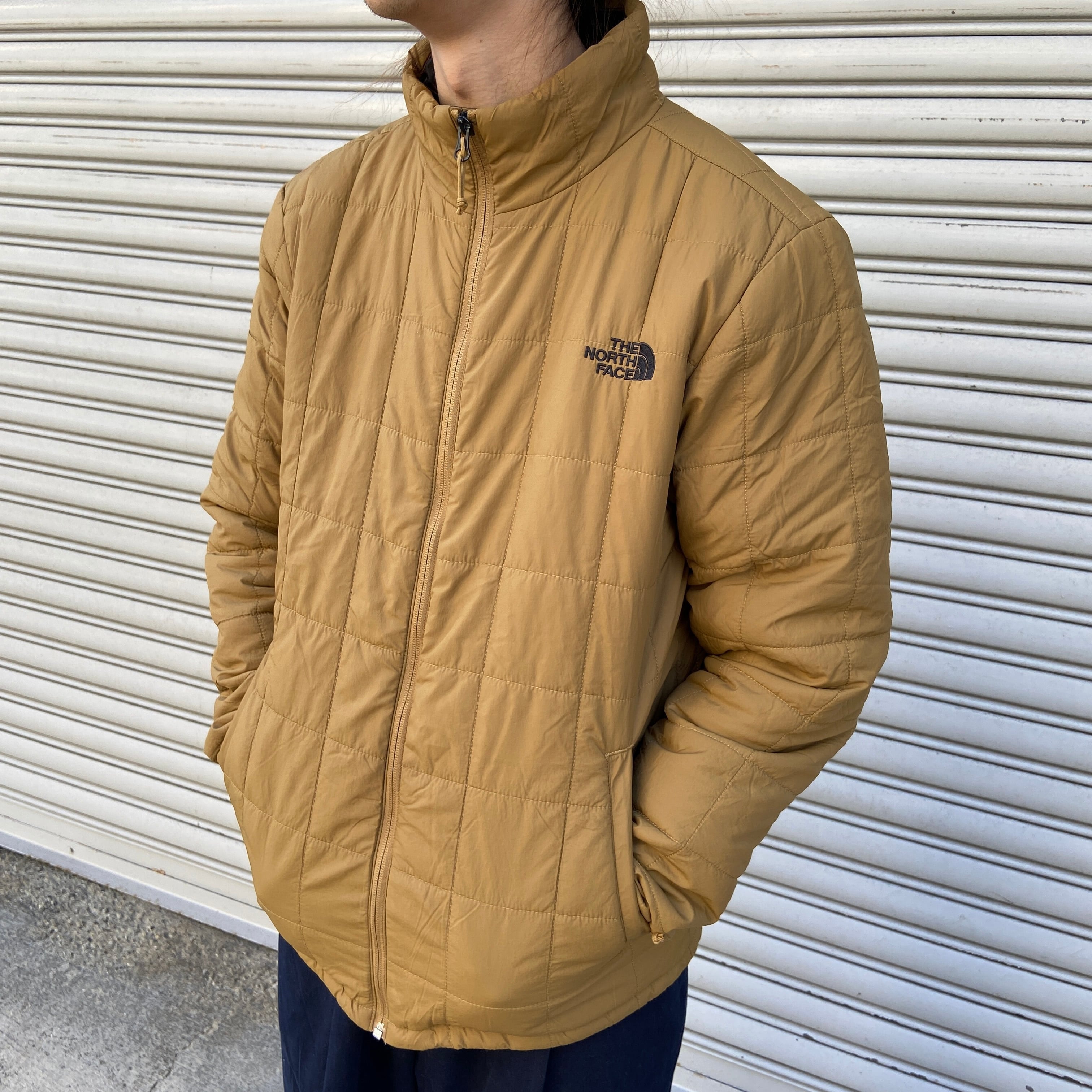 送料無料』THE NORTH FACE HARWAY 中綿キルティングジャケット カーキ